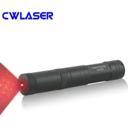 CWLASER 2-in-1 405nm Violet/ 650nm Red Laser Pointer (851) with Star Pointer (Black)