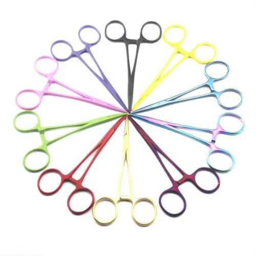 Pet pull ear hair hemostat, multi-color pet pliers