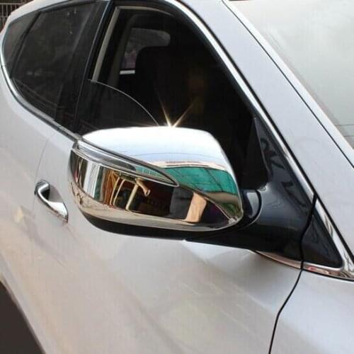 ABS chrome rearview mirror cover trim for Hyundai Santa Fe IX45 2013 2014 2015 2016 2017