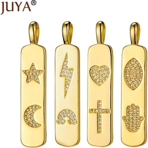 JUYA Fashion Charms Pendant for Jewelry Making DIY Women Jewelry Handmade Necklace Bracelet Pendants Accessories Components
