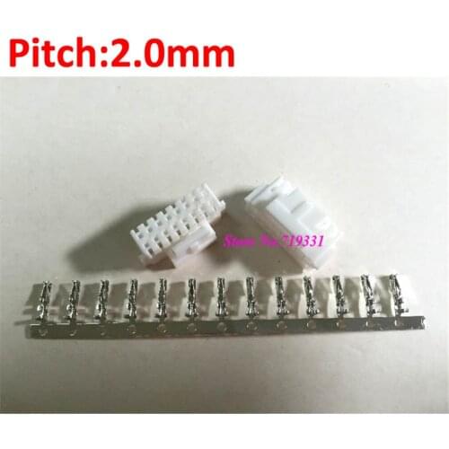 Micro Mini PHB 2.0mm 2x2p 2x3p 2x4p 2x5p Female Housing Connector +Terminals PHSD Connector