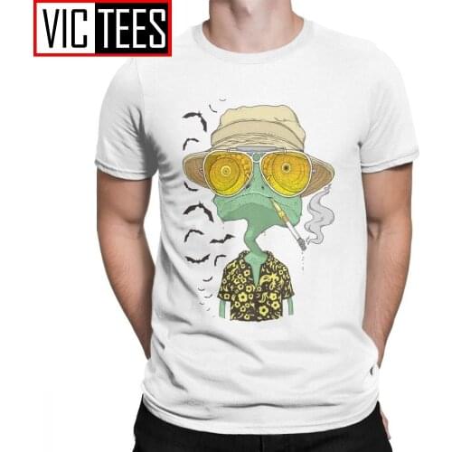 Men Rango In Las Vegas T Shirts Country Drugs Johnny Pure Cotton Short Sleeve Tee Shirt 3D Printed T-Shirt