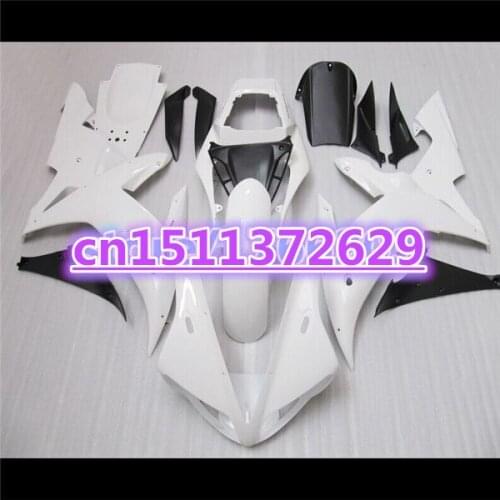 100%new For 02-03 YZF R1 02 03 YZF 1000 all white YZF-R1 YZF-1000 YZFR1 YZF1000 2002 2003 Fairing Body-Dor D