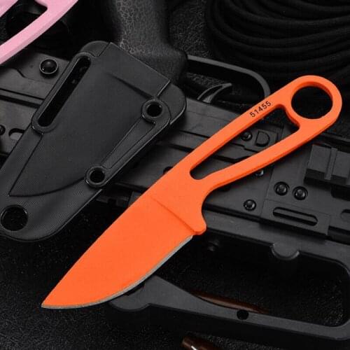 Fixed Blade Knife Outdoor Camping Small Straight Knives Hiking Survival Tactical Hunting Knife With Sheath EDC Multi Tools