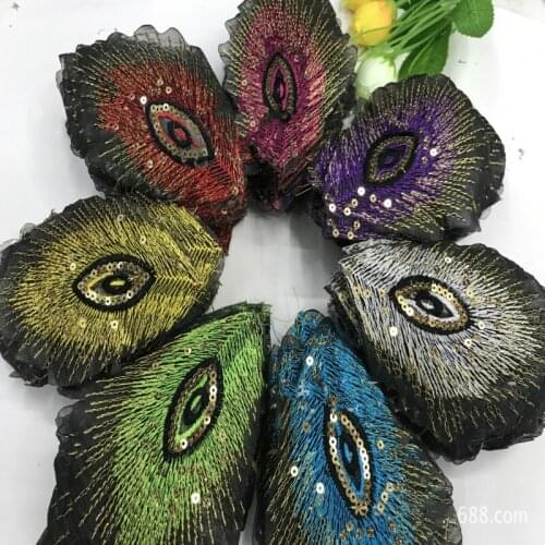 Wholesale 20pcs/lot Embroidered sewing Patch Iron-On Patch For stage Costumes Clothes Sewing Fabric fancy Applique Supplies YK05