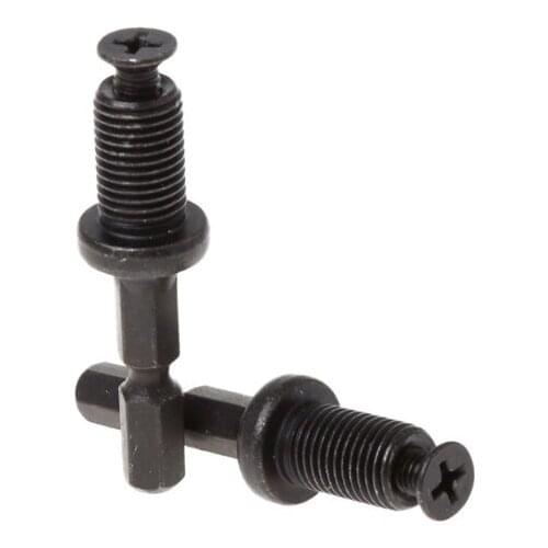 1/4" 6mm Hex Shank Keyless Drill Bit Chuck Adapter Converter Quick Change Tool Drop Ship