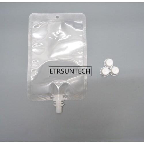 Plastic Blood Juice Energy Drink Bag Food Grade Reusable Bag Halloween Event Party Supplies Pouch Props