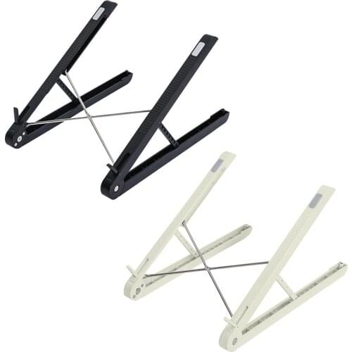Notebook Computer Stand Folding Portable Base Lifter Stainless Steel Radiator is Widely Compatible with Tablet Notebook