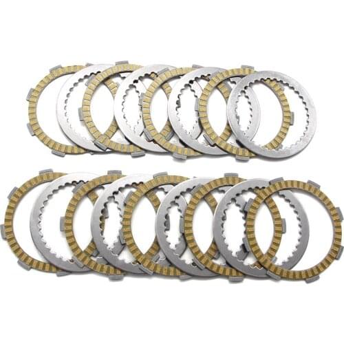 Motorcycle Clutch Friction Disc Plate Kit For Honda RVF400 NC35 1994-1996 OEM:22201-MR8-000 22321-KE7-000 motor Accessories