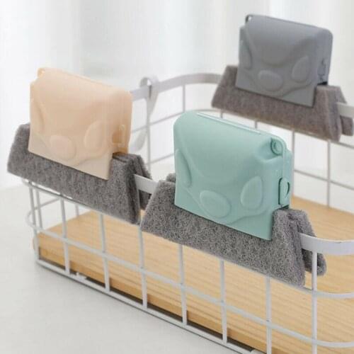 Door And Window Groove Cleaning Brush Home Multi-function Gap Cleaning Brush Kitchen Bathroom Multi-purpose Scouring Pad Brush
