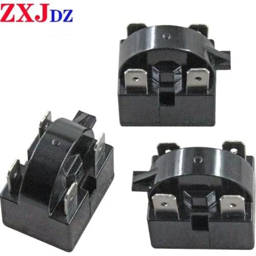 1pc 4 pin 12 ohm refrigerator PTC starter refrigerator freezer compressor starter insert refrigerator starter large insert