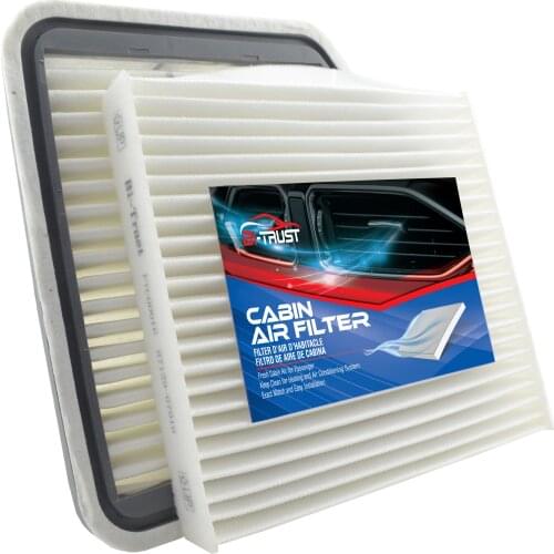 Bi-Trust Engine & Cabin Air Filter for 2007-2011 Lexus GS350 V6 3.5L/2006-2013 Lexus IS250 V6 2.5L