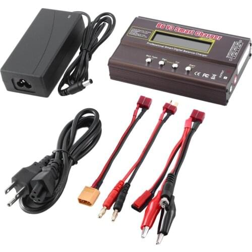 B6 V3 80W 6A Battery Charger Lipo NiMh Li-ion Ni-Cd Digital RC Charger Lipro Balance Charger Discharger Adapter