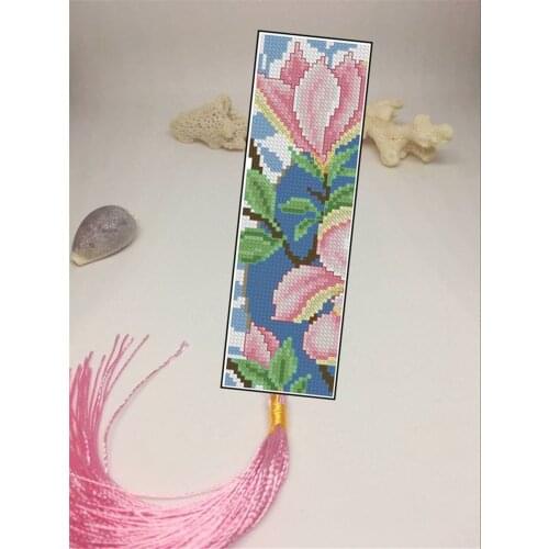 1-10 DIY Craft Stich Cross Stitch Bookmark Christmas Plastic Fabric Needlework Embroidery Crafts Counted Cross-Stitching Kit