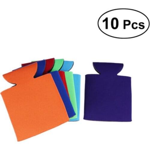 10 Pieces Cup Sleeve Insulation Anti-scalding Glass Drink Cup Protective Case