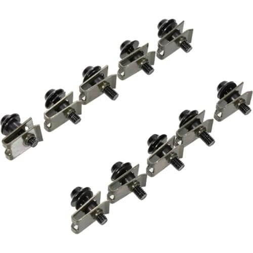 10X 6Mm Universal Motorcycle Fairing Body Bolts Scooter Nuts Bolts M6 Spire Speed Fastener Clips Screw Spring Bolts Nuts