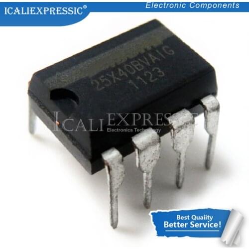 5PCS W25X40VAIZ W25X40BVAIG W25X40 25X40 DIP-8 In Stock