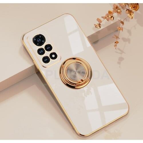 Case For Xiaomi Mi 10T Pro 11 10 t Mi 10 Ultra 10 Lite Mi10 t Case Luxury Soft Silicone Protective Ring Stand Holder Phone Cover