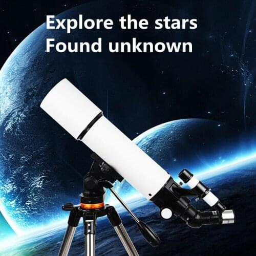 Space HD 80500 Astronomical Telescope FMC Green Film Astronomical Telescope Night Vision Nebula Moon Milky Way