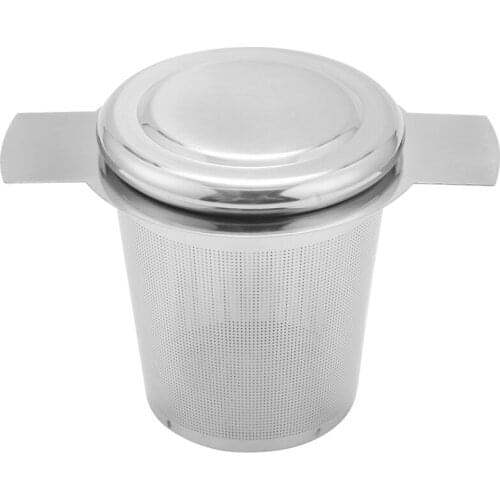 Layer Mesh Tea Infuser, Reusable Coffee Filter - Fits Standard Cups Mugs Teapots - Perfect Stainless Steel Filter for Brewing St