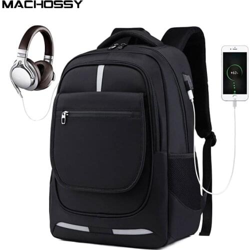 New Arrival Man USB Charging Travel Bag Men Backpack Multifunctional Waterproof 17 inch Laptop Bag Large Capacity Backpacks