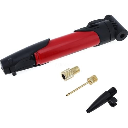 50Pcs/Lot Mini Portable Plastic Bicycle Air Pump Bike Tire Inflator Super Light Accessories MTB Road Bike Cycling Pump