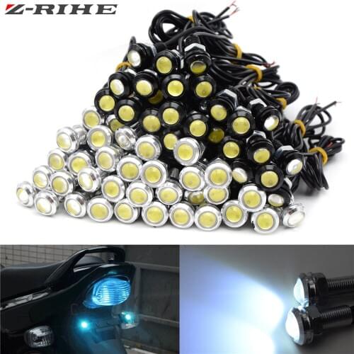 LED Metal Indicator light 18mm waterproof Signal lamp FOR HONDA XADV KAWASAKI YAMAHA MT07 MT09 MT 07 09 R1 R6 Z750 Z800 Z1000