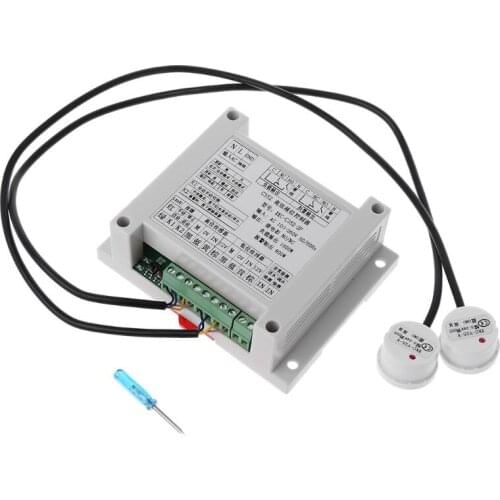 High And Low Liquid Level Intelligent Controller With 2 Non-contact Sensor Module Automatic Control Liquid Water Level Detection