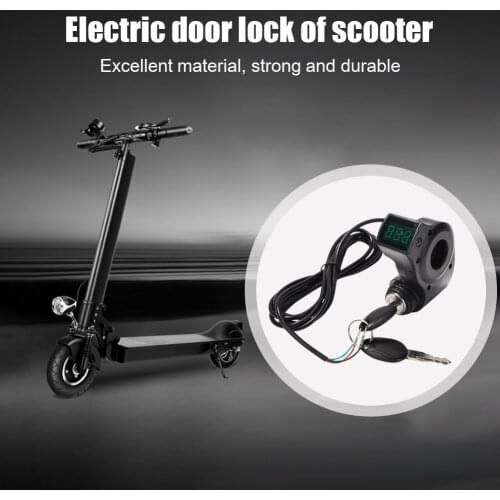Electric Scooter Ignition Lock Key Cylinder Starter Switch Locks Keys Electric Scooter Accessories for KUGOO M4 PRO
