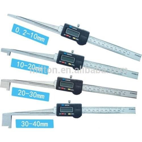 0.2-10mm Digital wedge feeler electronic display feeler gauge vernier caliper