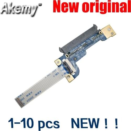 1-10 pcs Akmey NEW For HP 15-DA 15-DB HDD HARD DRIVE CONNECTOR CABLE BOARD LS-G072P 435OM932L01 Free Cable
