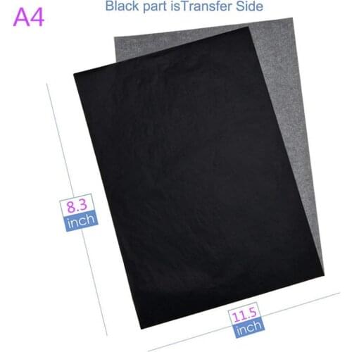 100set 100Pcs/Set Black/Blue A4 Copy Carbon Paper Reusable Writing Accessories sport toy