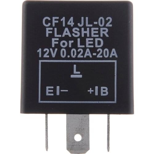 3 PIN Automobile And Motorcycle Universal Relay Car Flasher Car Accessories Motorcycle Accessories