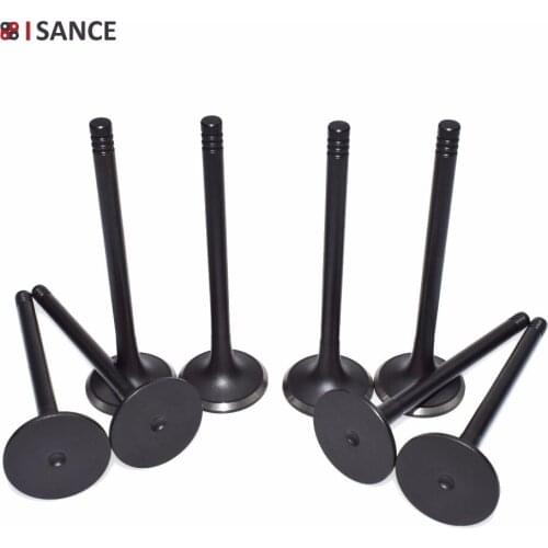 8pcs Engine Exhaust Valve 90410813 For Daewoo Isuzu Rodeo Suzuki Forenza Reno Daewoo Leganza Nubira 2.0L X20SE 2.2L X22SE 98-08