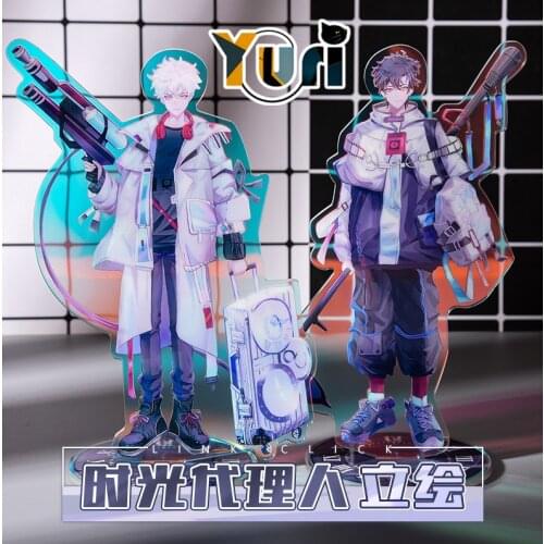 Link Click Shiguang Daili Ren Cheng Xiaoshi Lu Qiao Ling Guang Acrylic Stand Limit Anime Gift Sa Sha