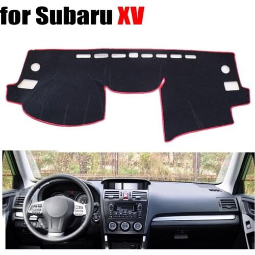 Car dashboard covers for Subaru XV all the years Left hand drive dashmat pad dash cover auto dashboard accessories