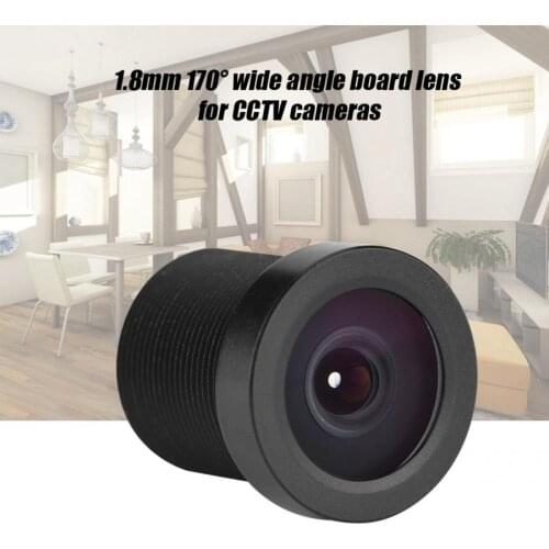 Lente para celular 170 Wide-angle 1MP IR Board Lens for 1/3" 1/4" CCD Security CCTV Camera 1.8mm camera len accessories