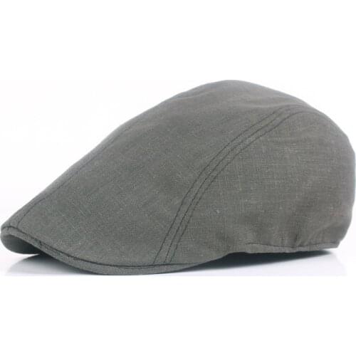 New flat caps for men Hat Berets Cap Golf Driving Sun beret man summer Fashion Cotton Berets Caps Casual Peaked Hat Visors