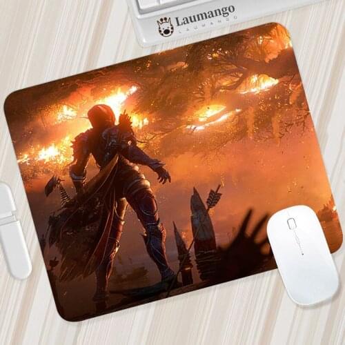 Kawaii Mouse Pad World Of Warcraft Mouse Mat Deskmat Computer Table PC Gamer Cabinet Gamers Accessories Small Mausepad Stitch