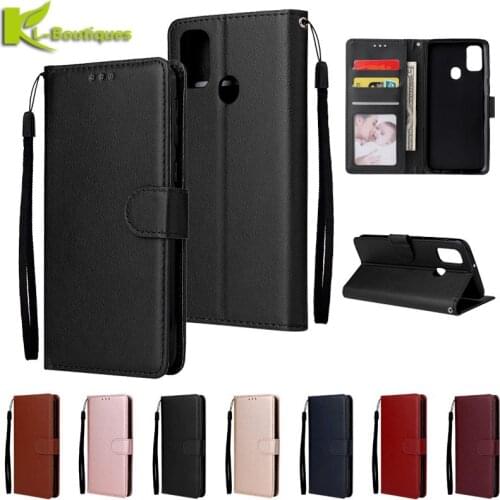 For Samsung Galaxy M21 Leather Case on For Samsung M 21 M31 M51 M11 M30S M01s M10 M20 M30 M40 M60S M80S Case Flip Wallet Cover