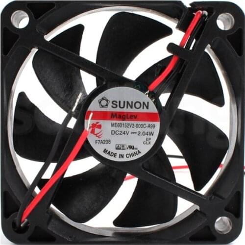 ME60152V2-000C-A99 6015 24V 2.04W large air volume cooling fan 6 Month Warranty