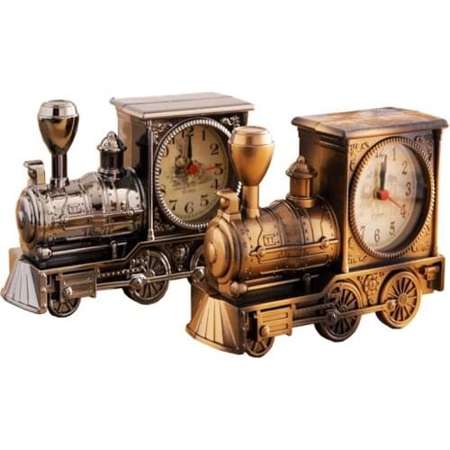 Retro Model Alarm Clock Personality Car Head Motorcycle Iocomotive Living Room Pendulum Clock Crafts Home Decor Supplies