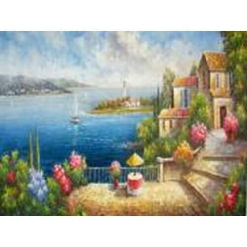 Great houses DIY Crystal full 5D plastic diamond painting cross stitch kit art 3Dmosaic square rhinestone