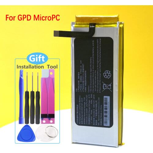 GPD MicroPC 3100mAh battery Original battery For GPD MicroPC Handheld Gaming Laptop,GamePad tablet pc,2ICP5/41/105