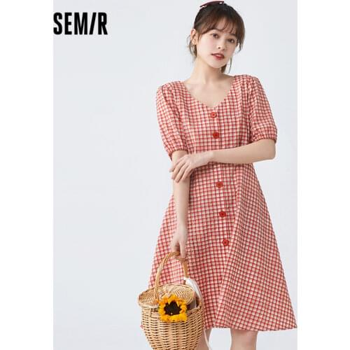 Синие летние платья Semir China At AliExpress