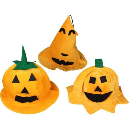Halloween Pumpkin hat Party Hat Suitable for adults Dropshipping Halloween Supplies Hot Sale Women Beanies Skullies