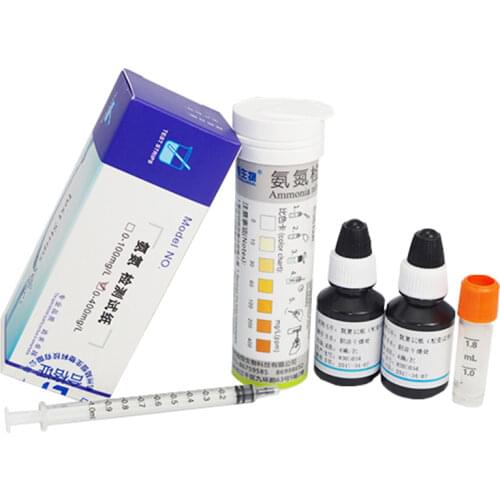 Ammonia Nitrogen Water Test Strip Using For Printing Dyeing Textile Wastewater Testing Environmental Engineering Laboratory