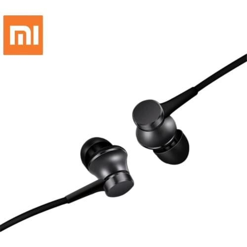 100% Original Xiaomi Earphone In -ear Earphones Piston Fresh Version colorful Earphones with Mic For Mobile Phone MP4 MP3 PC