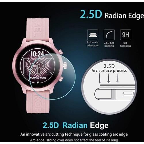 3 Pcs Watch Tempered Glass Screen Protector Hardness Protective Film 9H Scratch Resistant For Amazfit Stratos 3 Smart Watch