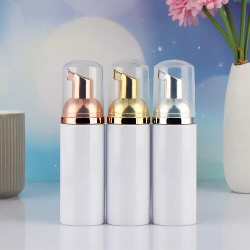 1PCS 30/50/80ml Plastic Foam Pump Bottle Empty Face Eyelashes Cosmetic Bottle Cleaner Soap Dispenser Foam Bottle Home Bath Supp